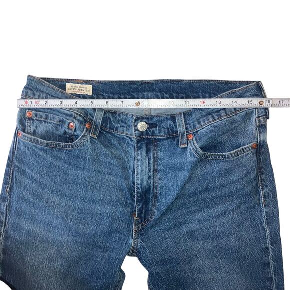 Men’s Levi’s 511 Slim Fit Medium Wash Jeans-size 33w30L - Picture 8 of 16